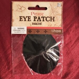 NWT Suit Yourself Pirate Eye Patch Halloween Costume Cosplay Accessory New